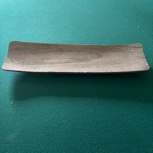 Sleek Brown Wooden Tray